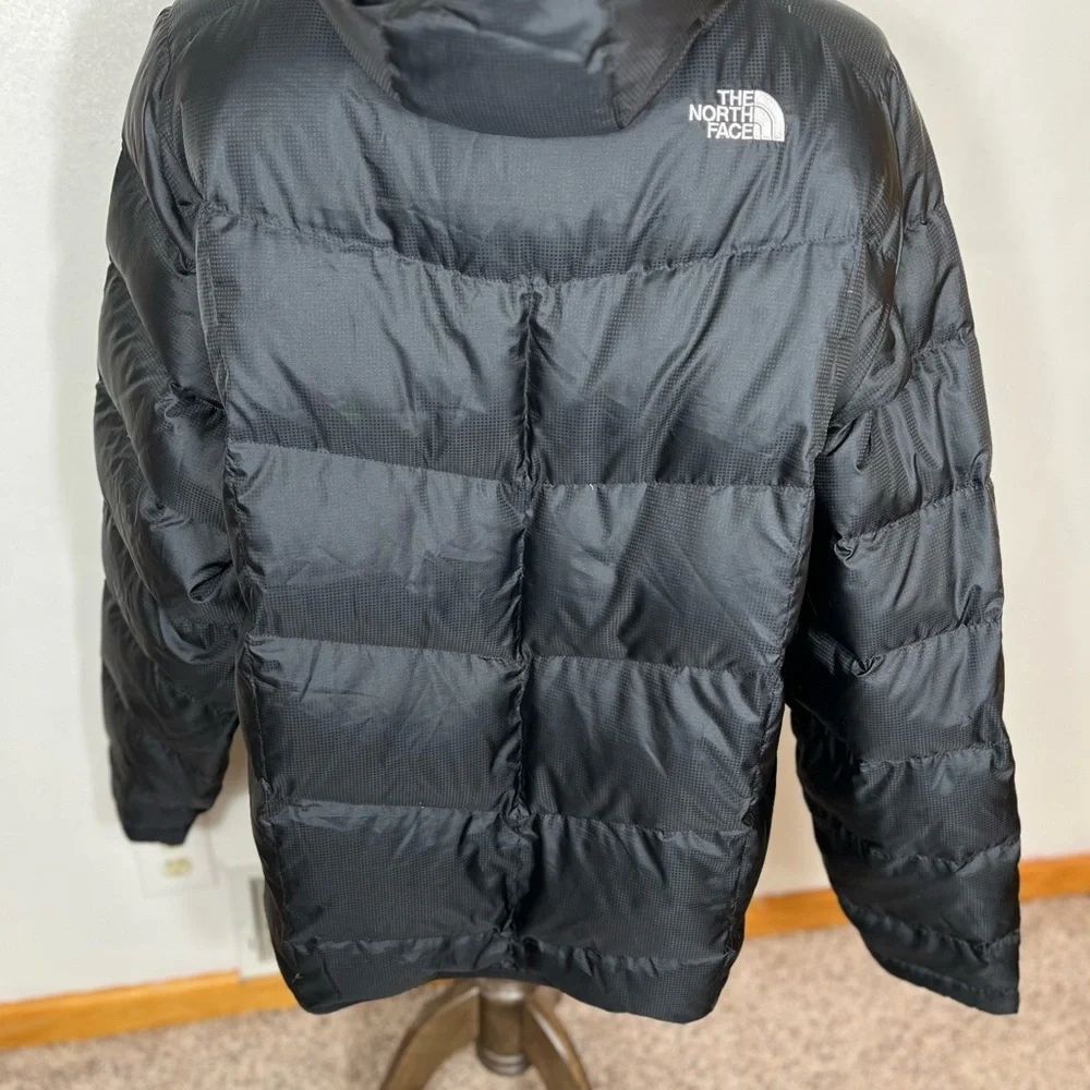 The North Face 550 Puffer Jacket Men's X-Large Full Zip Outdoors Puffy‎ Black